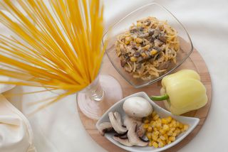 Spaghete cu ciuperci