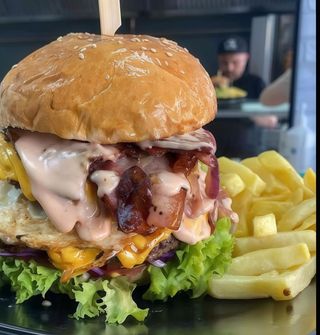 Burger happy Fredy XXL