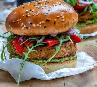Burger vegan
