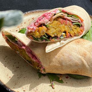 Wrap falafel cu feta