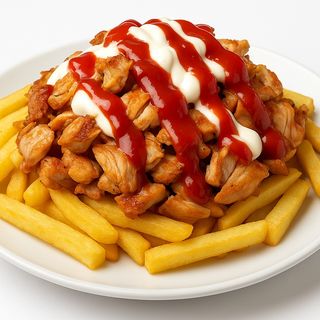 Cartofi + carne de pui