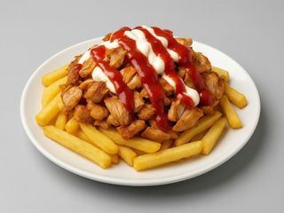 Cartofi + carne de pui 