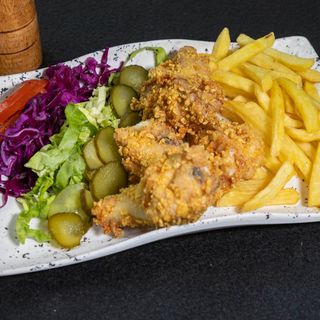 Meniu Aripioare de Pui Pane 550 Gr.