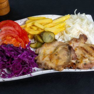 Meniu Pulpa de Pui Grill 550 Gr.