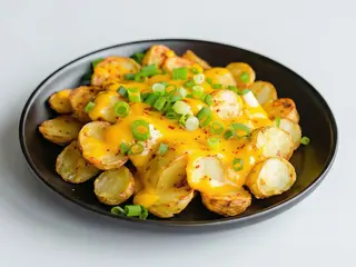 Cartofi cu cheddar