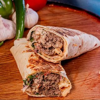Kafta Kebab-Sandwich in Lipie Saj