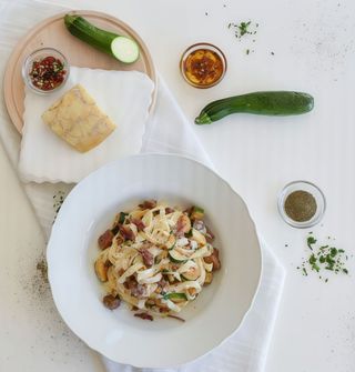 Tagliatele al gusto dello chef