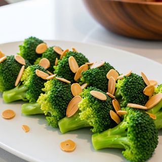 Brocoli cu unt și migdale