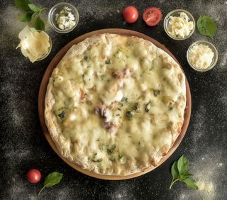 Pizza Quatro formaggi Mare 