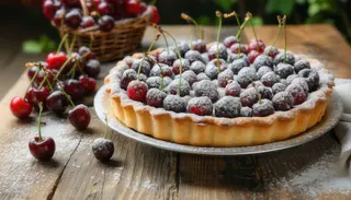 Tarta cu visine