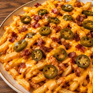 Cartofi loaded fries