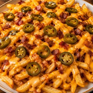 Loaded fries ceapa