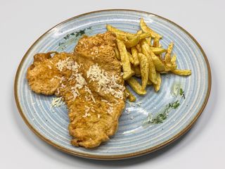 Snitel din muschi de porc 200 g produs finit