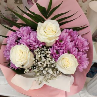 Buchet crizpink rosa