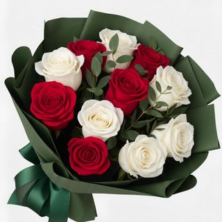 Buchet 9 trandafiri roși!