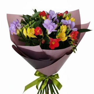 Buchet 15 frezii multicolore