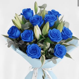 Buchet imperial blu