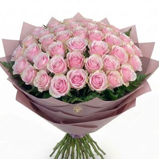 Buchet 31 trandafiri Pink mondial