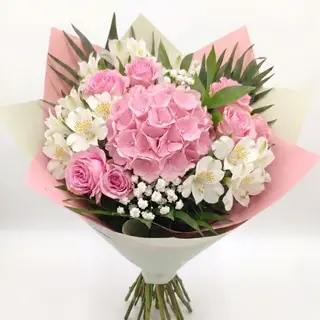 Buchet perla Hortensia
