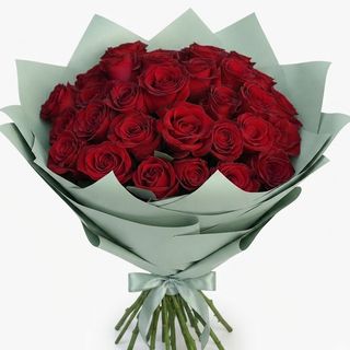 Buchet 21 trandafiri rosi