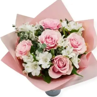 Buchet pink double astro