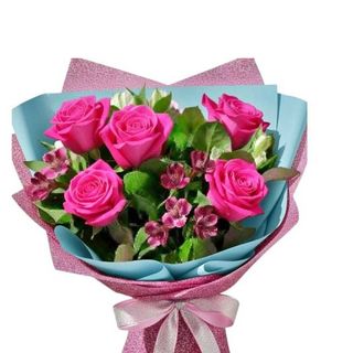 Buchet ranya fuxy & astromeria