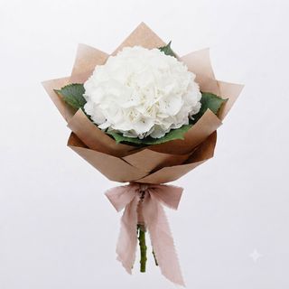 Buchet Hortensia albă
