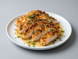 Piept de pui la grill cheesy garlic