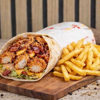 Meniu Crispy wrap bbq