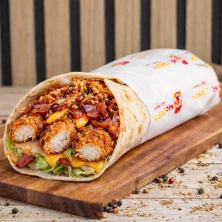 Crispy wrap bbq
