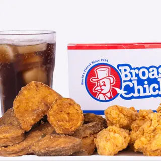 Meniu broaster hot 4 buc