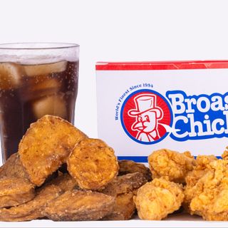 Meniu broaster hot 4 buc