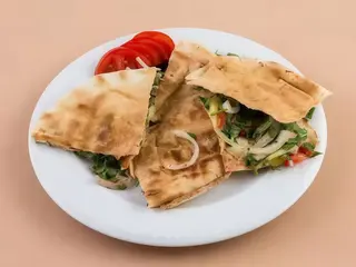 Arayes vegetariana