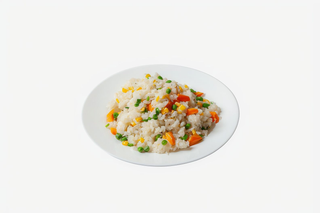 Orez alb cu legume