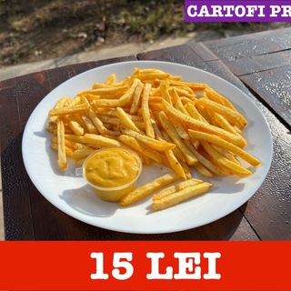 Cartofi Prăjiți + 1 Sos