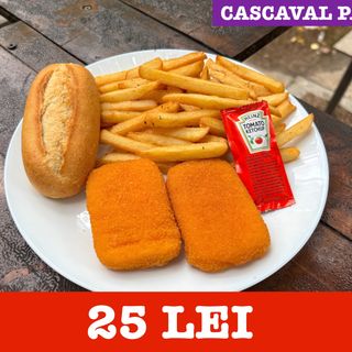 Meniu Cașcaval Pane