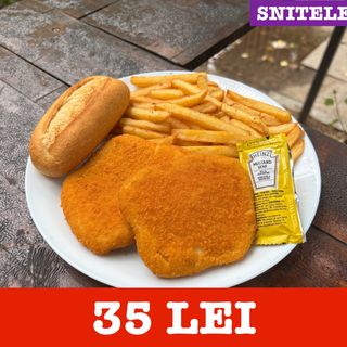 Meniu Șnițele Pui