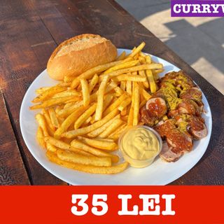 Meniu Currywurst