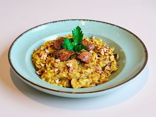 Risotto cu Ciuperci şi Nuci (350 gr vegan)