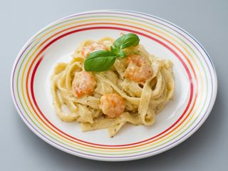 Tagliatelle cu creveți