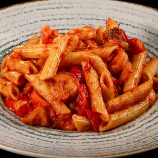 Penne cu fructe de mare