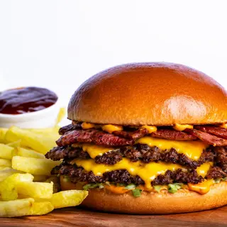 Smashed Bacon & cheddar