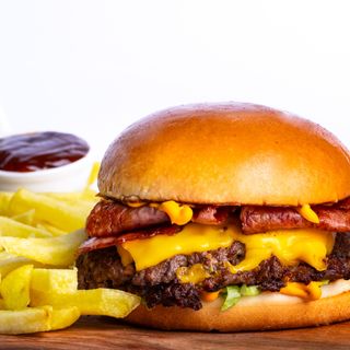 Smashed Bacon & cheddar