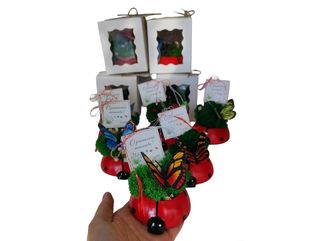 Buburuza Mărțișor - Handmade 100%