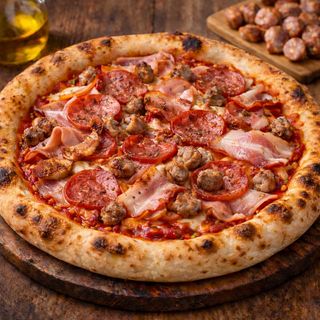 Pizza Quattro Carni Ø32cm