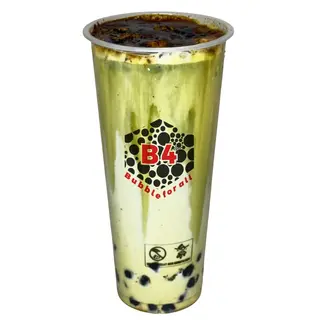 Matcha Crème Brûlée Latte
