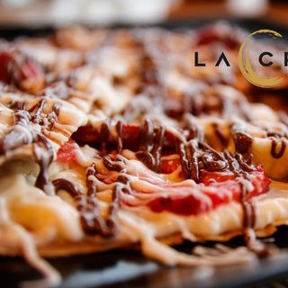 Vanilie, capsuni, banane, nutella, ciocolata alba