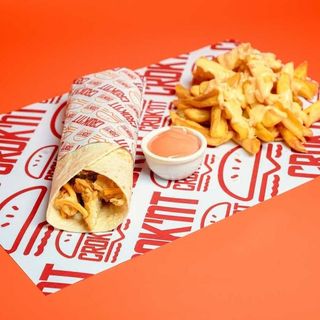 Wrap cu crispy strips