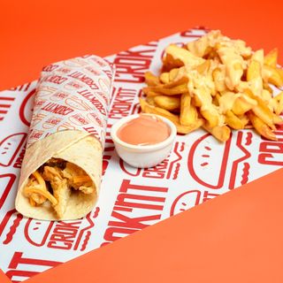 Wrap cu crispy strips