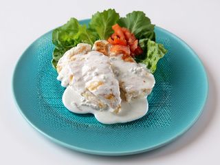 Pui gorgonzolla cu cartofi